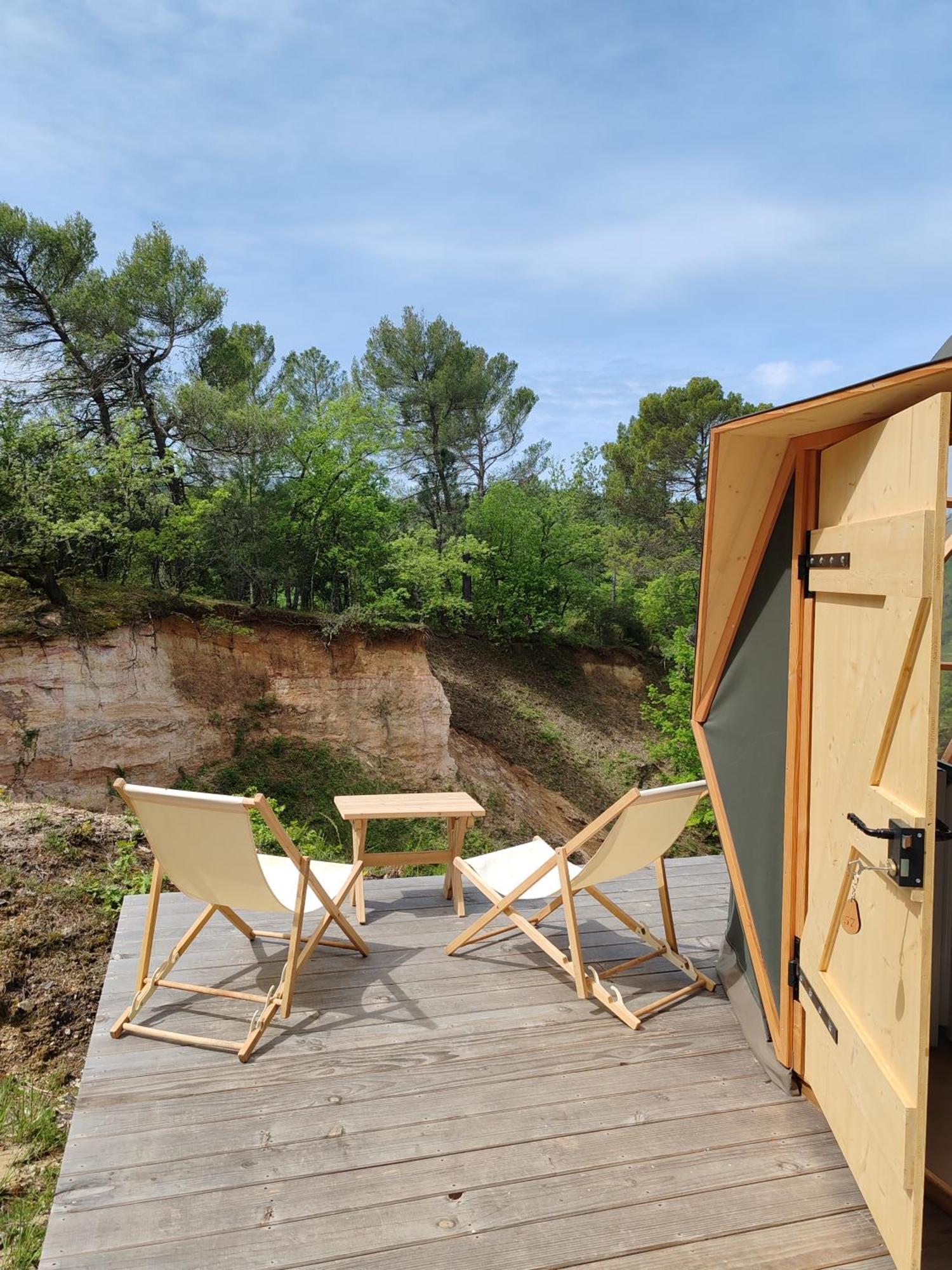 Camping Le Colorado Rustrel Luaran gambar